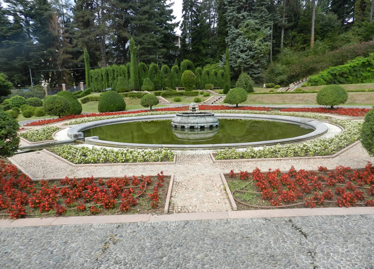Villa Toeplitz particolare del giardino