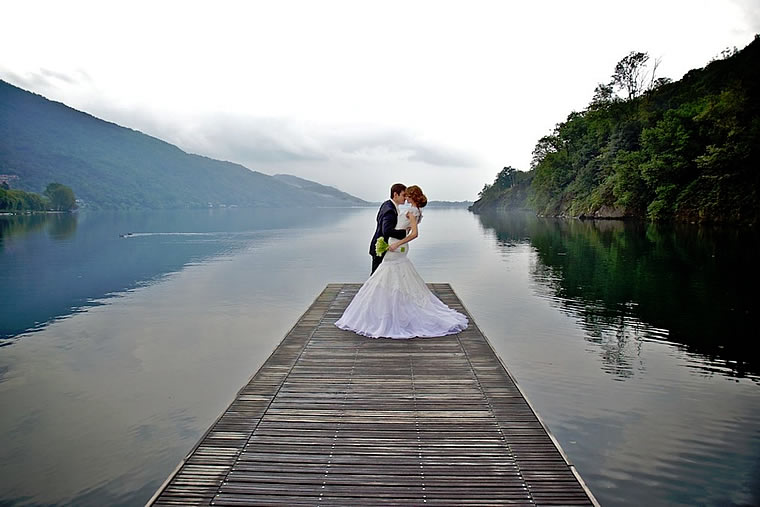Matrimonio da favola sul Lago Maggiore