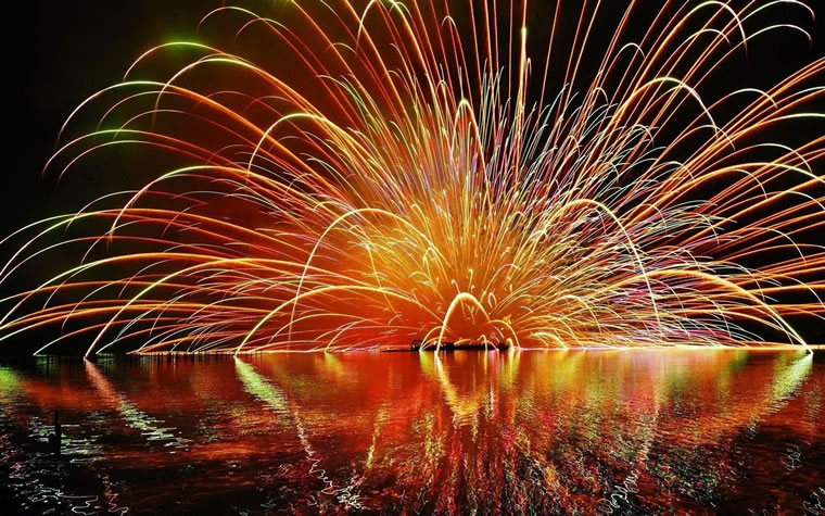 Pistola Ad Acqua Lunga 36cm Per Bambini - Giocattolo Estivo Con Design Fuochi D'Artificio, Gittata 10m - Per Piscina E Giochi All'Aperto